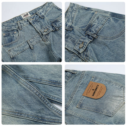 Dual Waist Comfort Jeans—7319 - TALKLESSFASHION