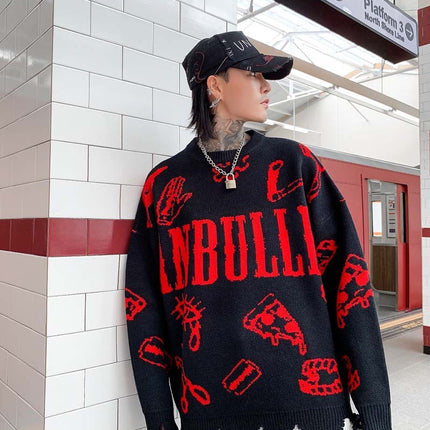 Letters Graffiti dope Sweater --1809 - TALKLESSFASHION