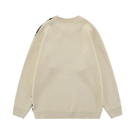 Anime Couple Oversize Sweater —7502 - TALKLESSFASHION