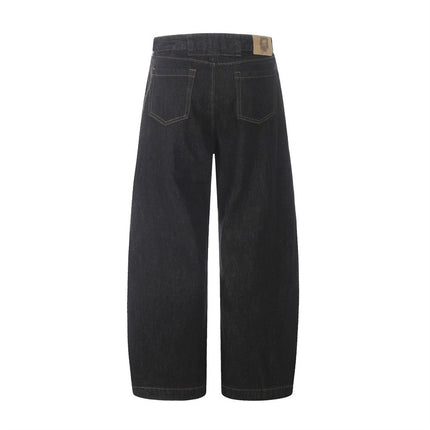 Washed Simple Solid Color Loose Wide-leg Pants - TALKLESSFASHION