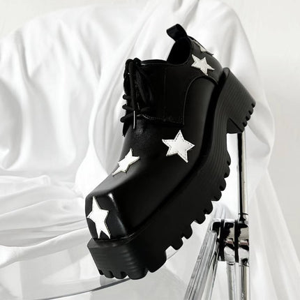 Star ElevateX Square Shoes—8905 - TALKLESSFASHION