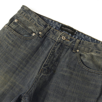Retro Drooping Straight Jeans --4540 - TALKLESSFASHION