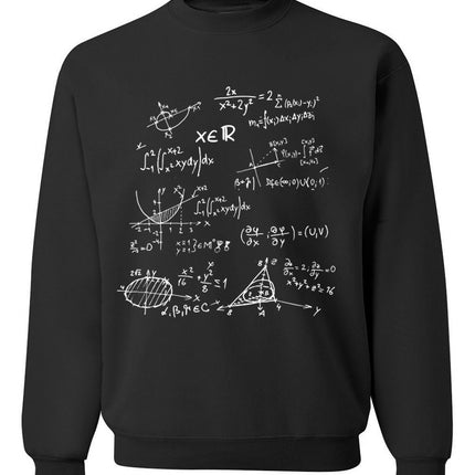 Arithmetic round neck sweater/Pullover —3337 - TALKLESSFASHION
