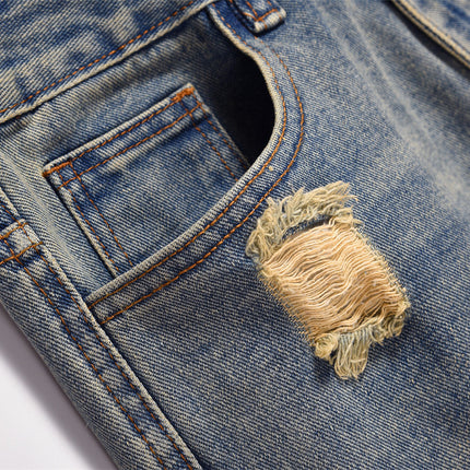 American Retro Fashion And Personalized Jeans For Men - TALKLESSFASHION