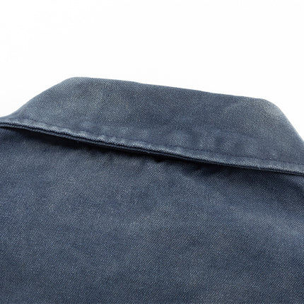 Gradient Inkjet Workwear Jacket For Men - TALKLESSFASHION