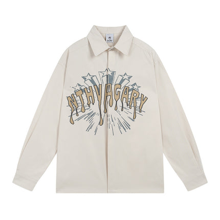 Star Boy Long Sleeve Shirt—-2113 - TALKLESSFASHION