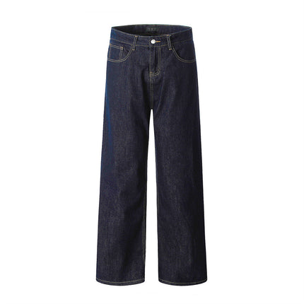 Street Trend Pure Color All-matching Mop Trousers - TALKLESSFASHION