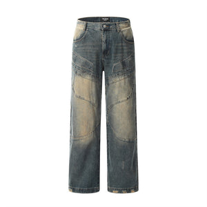 Do The Old Cowboy Straight-leg Trousers Male - TALKLESSFASHION