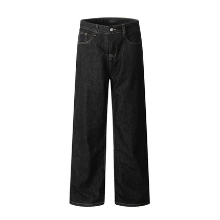 Street Trend Pure Color All-matching Mop Trousers - TALKLESSFASHION