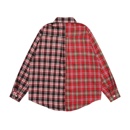 Double trend material shirt —2119 - TALKLESSFASHION