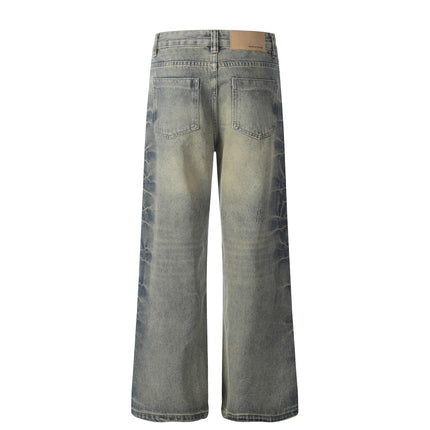 Faded Legacy Washed Denim Jeans —7846 - TALKLESSFASHION