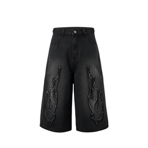 BlazeStitch Cargo Shorts—4866 - TALKLESSFASHION