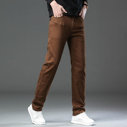 Trendy slim fitting casual pants