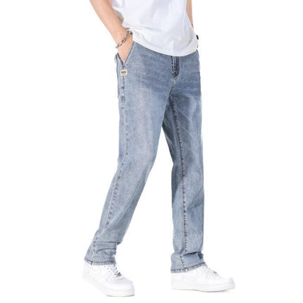 BreezeLine Tailored Straight Jeans —8944 - TALKLESSFASHION