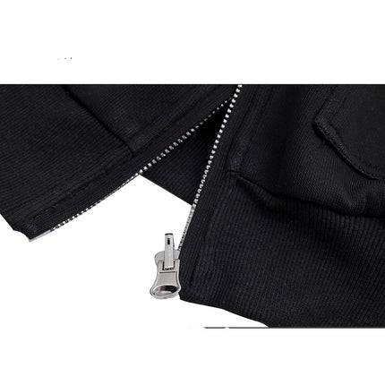 Reversible Cotton Clothes Hooded Jacket—7814 - TALKLESSFASHION