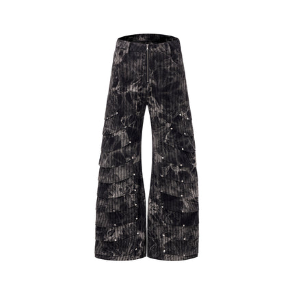 Maverick Rivet Mop Denim—-4530 - TALKLESSFASHION