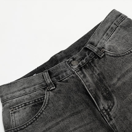 Retro Design Baggy Straight Trousers - TALKLESSFASHION