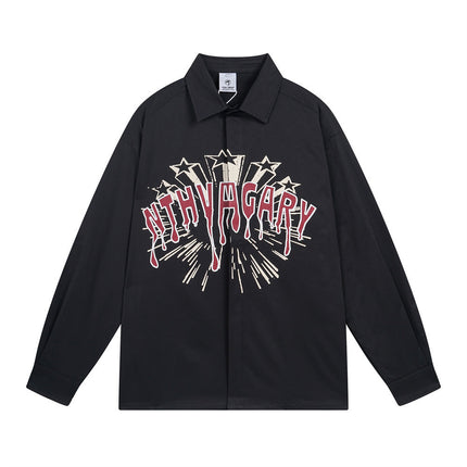 Star Boy Long Sleeve Shirt—-2113 - TALKLESSFASHION