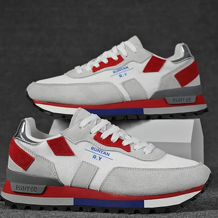 Durable low lace-up Sneaker ——-T3602 - TALKLESSFASHION