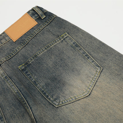 Fashion Washed And Worn Jeans Men - TALKLESSFASHION