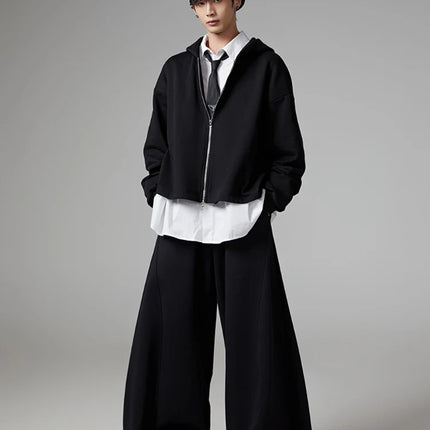 Elastic Waist Flowy Baggy Pants------4995 - TALKLESSFASHION