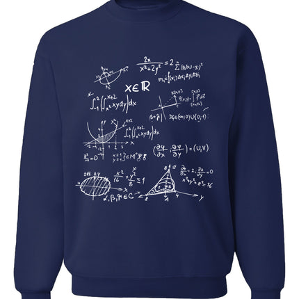 Arithmetic round neck sweater/Pullover —3337 - TALKLESSFASHION