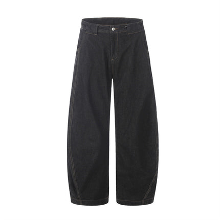 Washed Simple Solid Color Loose Wide-leg Pants - TALKLESSFASHION
