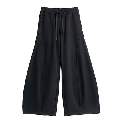 Elastic Waist Flowy Baggy Pants------4995 - TALKLESSFASHION