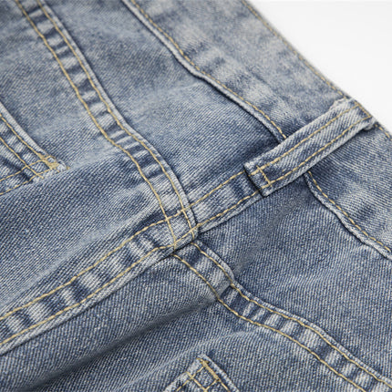 Ripped Denim Trousers For Men And Women - TALKLESSFASHION