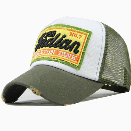 Stick Mesh Baseball Cap----4011