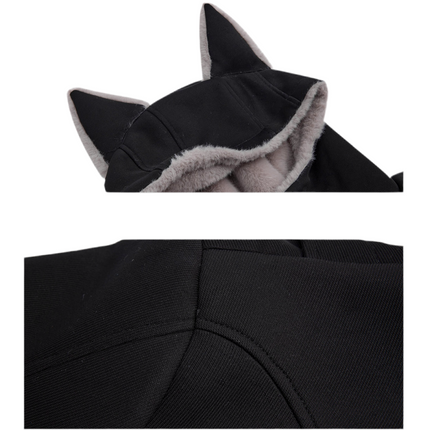 Reversible Cotton Clothes Hooded Jacket—7814 - TALKLESSFASHION