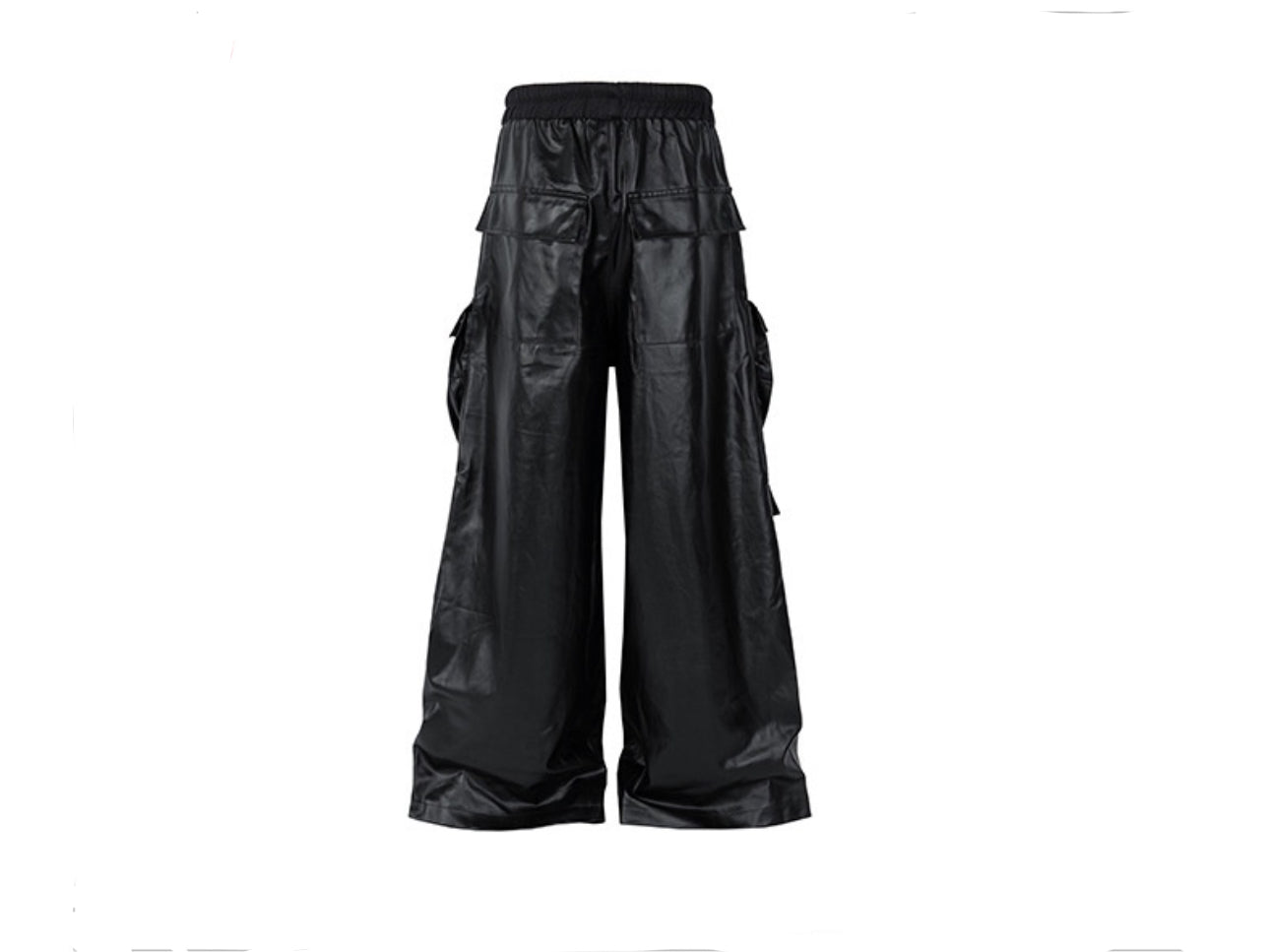 MatteCoat Casual leather Pants—-5388