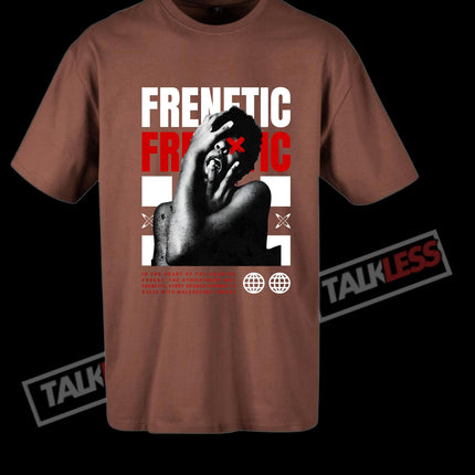 FRENETIC unisex oversize T-Shirt Short sleeve - TALKLESSFASHION