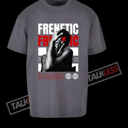 FRENETIC unisex oversize T-Shirt Short sleeve - TALKLESSFASHION