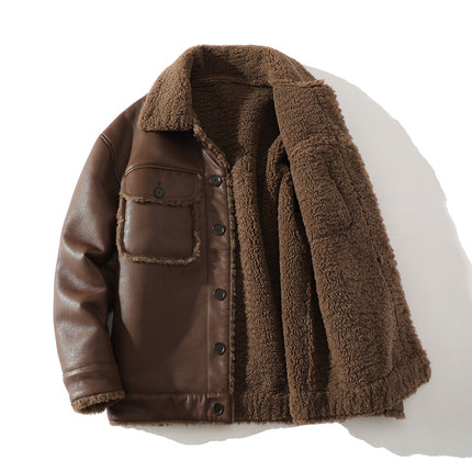 Winter Velvet Padded Coat Jacket—7759 - TALKLESSFASHION