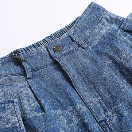 Men's Pleated Wide Leg Leisure Workwear Pants - TALKLESSFASHION