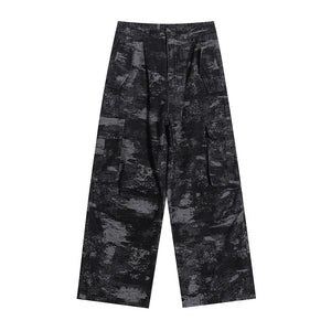 Men's Pleated Wide Leg Leisure Workwear Pants - TALKLESSFASHION