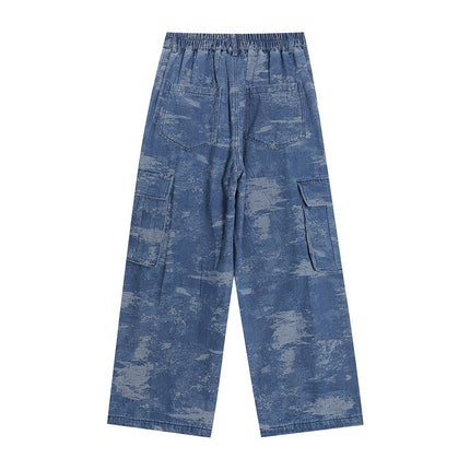 Men's Pleated Wide Leg Leisure Workwear Pants - TALKLESSFASHION