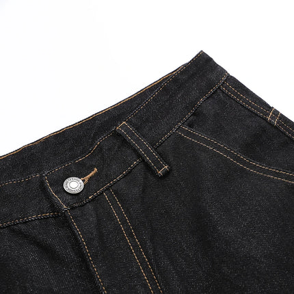 Cropped wide-leg retro Jorts ----3433 - TALKLESSFASHION