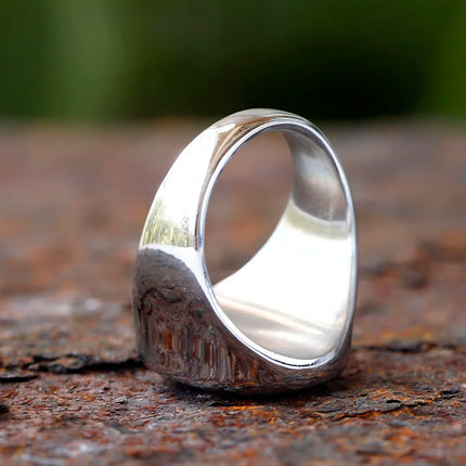 2024 New Fashion 316L Stainless Steel 3D dragon Head Ring High Polished Men's Animal Jewelry for men gift - TALKLESSFASHION