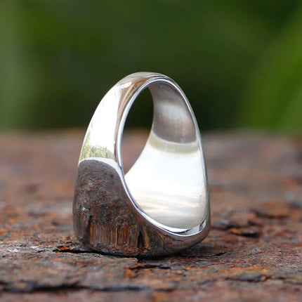 2024 New Fashion 316L Stainless Steel 3D dragon Head Ring High Polished Men's Animal Jewelry for men gift - TALKLESSFASHION