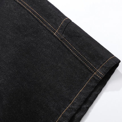 Cropped wide-leg retro Jorts ----3433 - TALKLESSFASHION