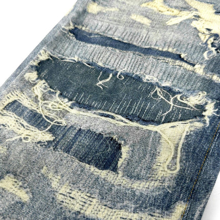 American Street Fashion Ripped Cool Loose Denim Trousers - TALKLESSFASHION