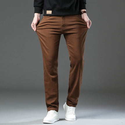 Trendy slim fitting casual pants
