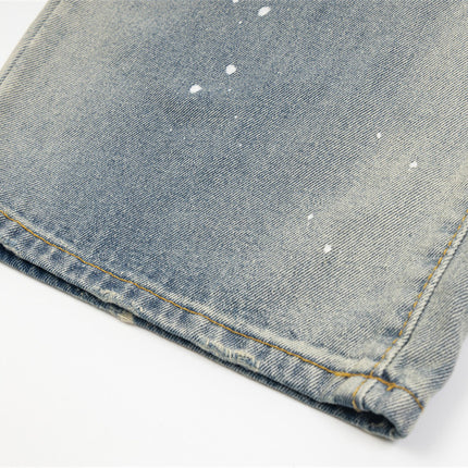 “Urban Rebellion: Splash & Strid ripped Jeans—-6041 - TALKLESSFASHION