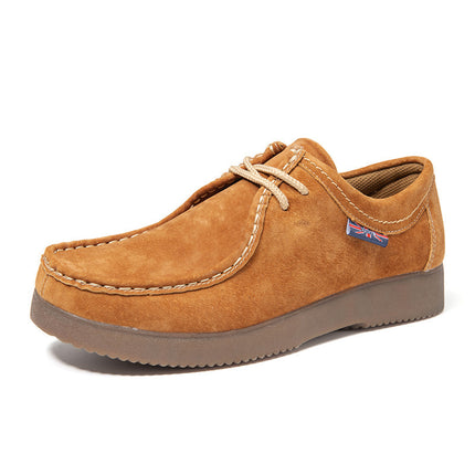 Trendy British Leather Sneakers—-8101 - TALKLESSFASHION