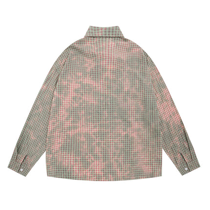 Tie-dyed Long-sleeved Shirt—-2117 - TALKLESSFASHION