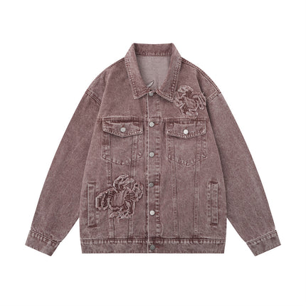 Spider Man Denim Jacket—6199 - TALKLESSFASHION