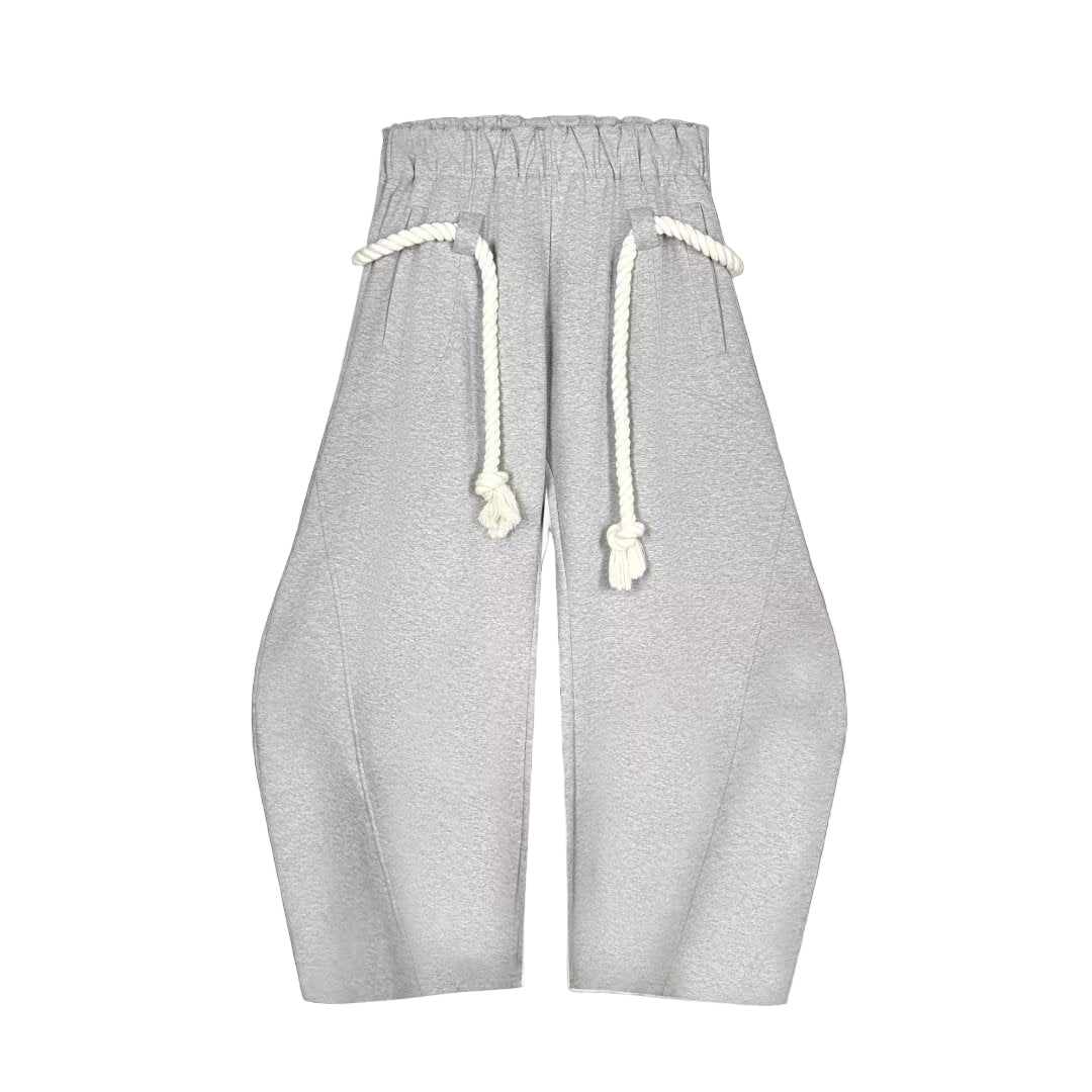 American Retro Gray Sweatpants—6144