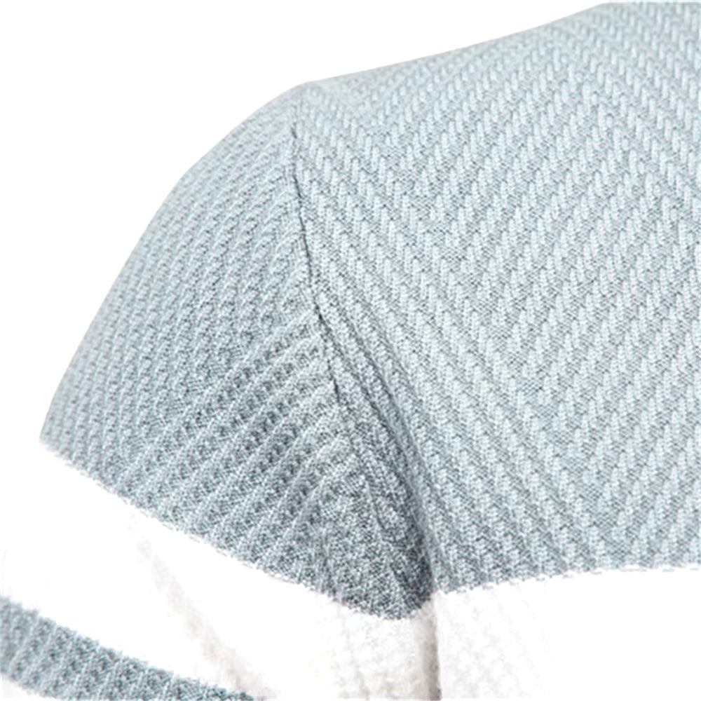 New Autumn Pullover Men'S Sweater O-Neck Patchwork Long Sleeve Warm Slim Sweaters Men Casual Fashion Sweater Men Clothing